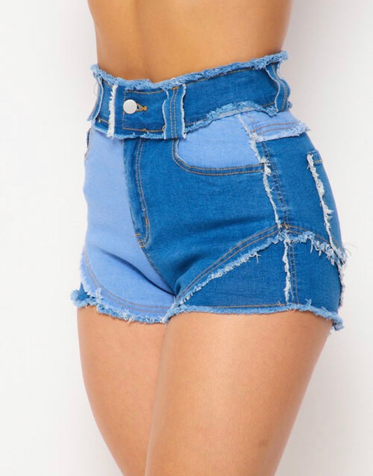 Love is Overrated Denim Shorts